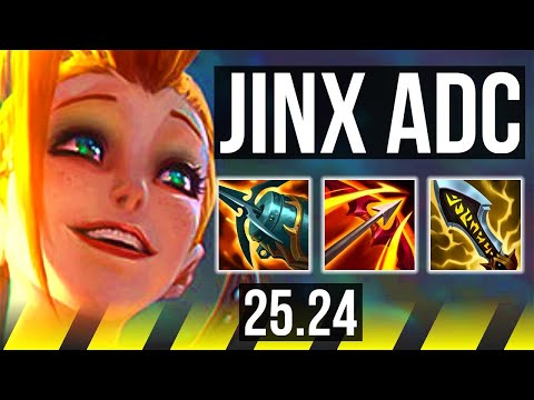 JINX & Thresh vs YUNARA & Lulu (ADC) | 13/2/11 | KR Challenger | 25.24