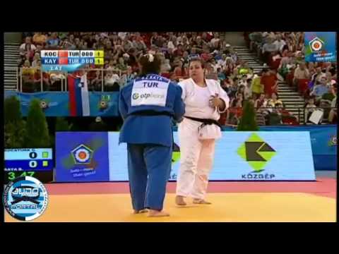 European Judo Championships Budapest 2013 Bronze o78kg KOCATURK Gulsah (TUR) - KAYA Belkis (TUR)