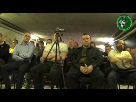 Vasily Pavlov, Anrey Filatov lecture on terrorist tactics - paralyzing and destroying modern society