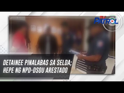 Detainee pinalabas sa selda; hepe ng NPD-DSOU arestado | TV Patrol