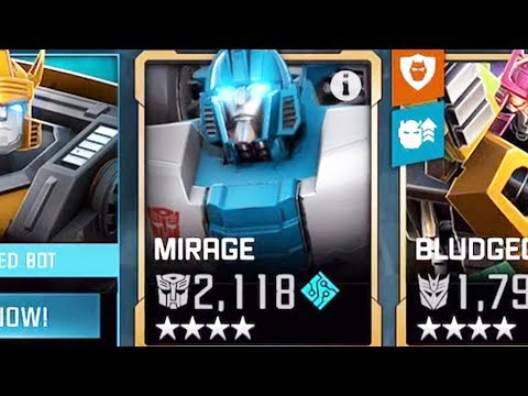 OMG My 4-Star Mirage is Rank 4! | TRANSFORMERS: Forged to Fight