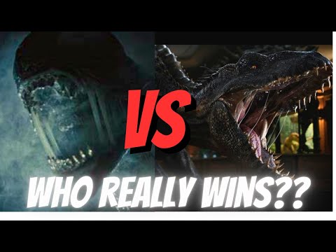 XENOMORPH VS INDORAPTOR (ALIEN ROMULUS VS JURASSIC WORLD)