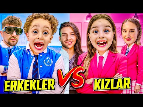 GIRLS VS BOYS!! KUZEY ELİF BIG FIGHT!! WHO WON??