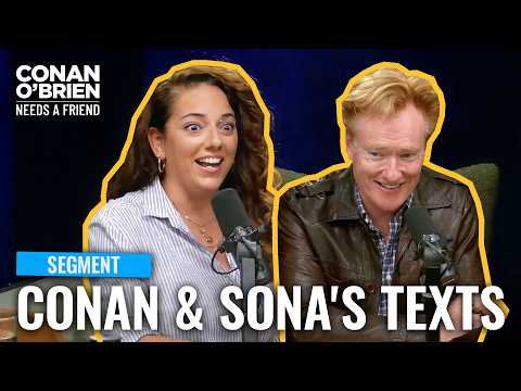 柯南與索娜的訊息直播朗讀 | 《柯南需要朋友》 (A Live Reading Of Conan & Sona's Text Messages | Conan O'Brien Needs A Friend)