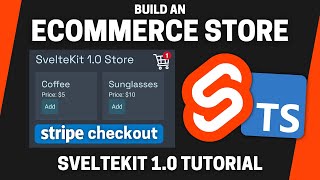 Build an Ecommerce Store With SvelteKit 1.0, Stripe API, and Skeleton UI (TypeScript Tutorial)