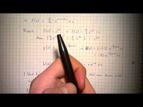 e - Funktionen integrieren