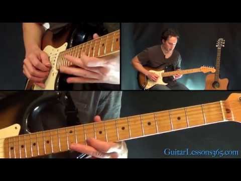 More Than A Feeling Guitar Lesson Pt.2 - Boston - All Electric Guitar Rhythm Parts