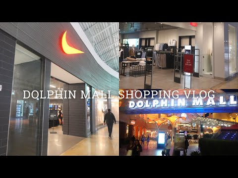 VLOG DOLPHIN MALL MIAMI NIKE E ADIDAS OUTLET SHOPPING Trayonelovemedia