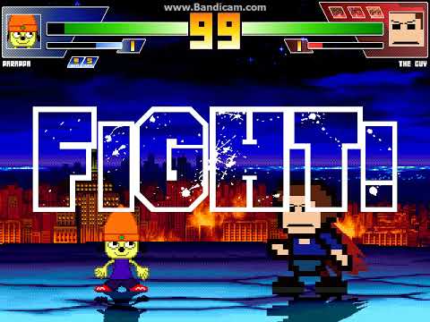 MUGEN battle #3307: Parappa vs IWBTG Bosses