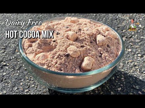 Dairy Free Hot Cocoa Mix | Homemade Hot Chocolate Mix | Gluten Free Hot Cocoa