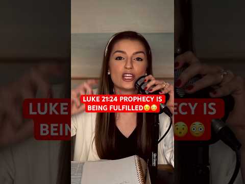 😯Jesus’ prophecy about Jerusalem is coming to pass… #israel #bible #prophecy #shorts