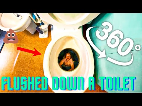 You Get Flushed down in a Toilet - 360 VR