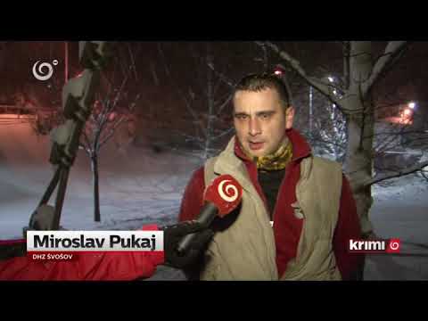 Mimoriadna situácia   Snehová kalamita vo Švošove