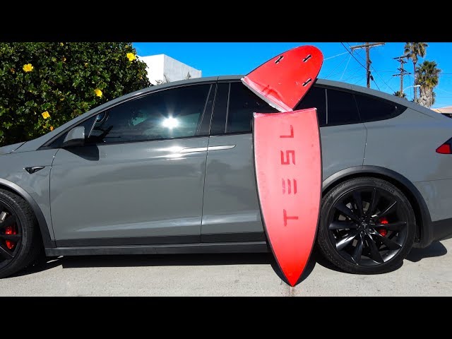 What's inside a Tesla Surfboard?