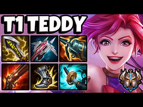 T1 Teddy JINX ADC vs APHELIOS - Korea Challenger Patch 11.13 ✅