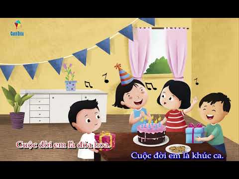 Chúc mừng sinh nhật (Hát mẫu): Chủ đề 9 - SGK Âm nhạc 1 - Cánh diều