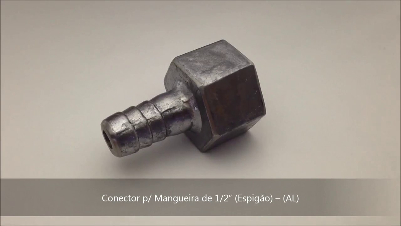 Usixtek - Conector p/ Mangueira de 1/2'' (Espigão) - (AL)