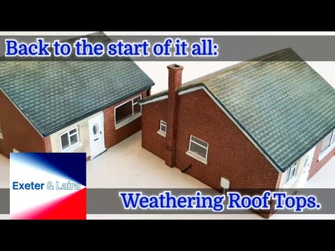 Episode 10. Weathering rooftops. Powders & Pigments.