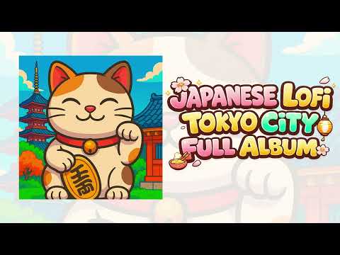 🌸 Japanese Lofi "Tokyo City" Full Album | Chill Study Music Beats|