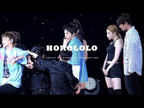 180728 OSAKA SM TOWN - Horololo XIUMIN 시우민 Focus