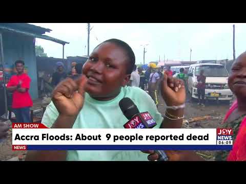 Accra floods: About 9 people reported dead