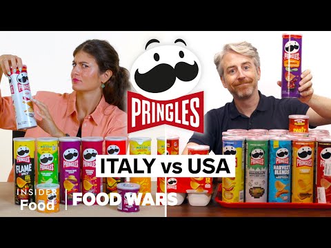 美國 vs 意大利品客 | 食物大戰 | Insider Food (US vs Italy Pringles | Food Wars | Insider Food)