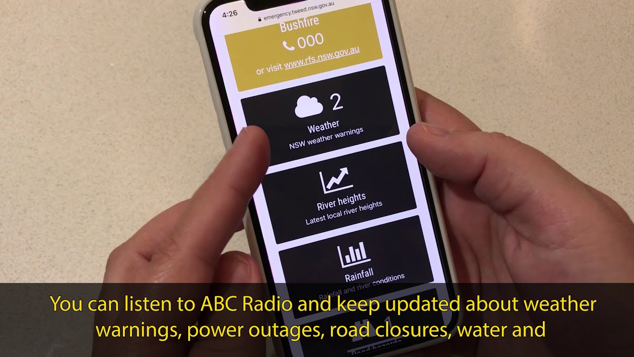 Tweed Emergency Dashboard - Explainer video