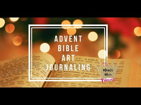 Bible Art Journaling Advent: Love