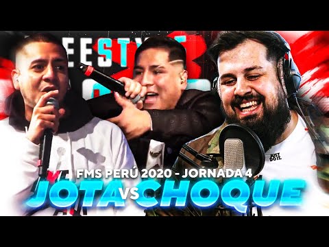 NIVELAZO DE CHOQUE | REACCIÓN A JOTA vs. CHOQUE - FMS Perú 2020 J4