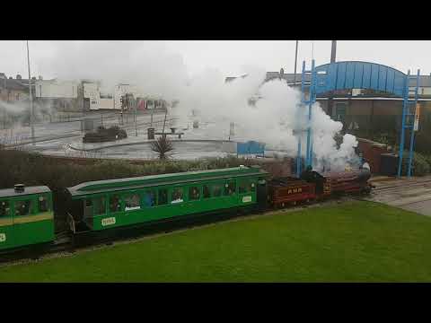 Santa trains 2017 Rhyl miniature railway