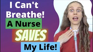 Tracheostomy Tube Trouble: I Can&#39;t BREATHE! How a Nurse Saved My Life! Life with a Vent