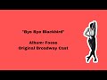 "Bye Bye Blackbird" — Fosse (Lyrics)