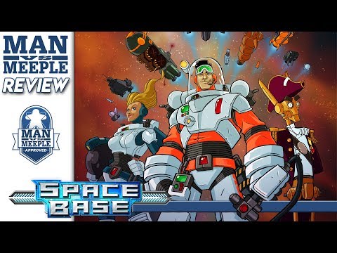 Space Base Review by Man Vs Meeple (AEG)