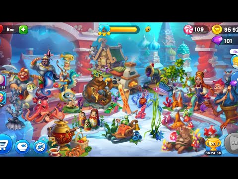 Fishdom : Winter Wonderland Aquarium - Full Decoration