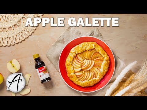 How to make Apple Galette | Easy Rustic Apple Pie Recipe