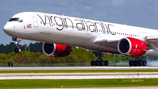 CLOSE UP Orlando Plane Spotting Compilation | A350 A330 B787 B777 B767 RWY35L [KMCO/MCO] 2023