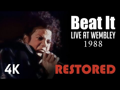 Video thumbnail for Beat It (Live at Wembley Stadium, July 16, 1988)