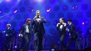 Justin Timberlake - Opening / Pusher Love Girl LIVE Cologne 2014 HD