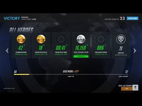 Overwatch - Ranked Season 6 match 16 ► 1080p 60fps - No commentary ◄