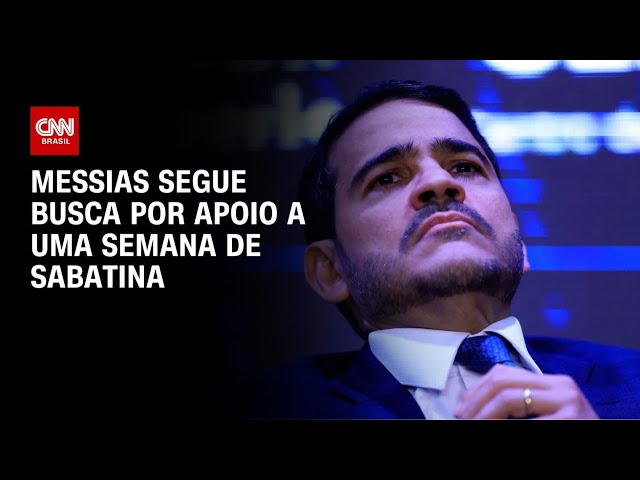 Com sabatina próxima, Jorge Messias intensifica busca de apoio da oposição | CNN NOVO DIA
