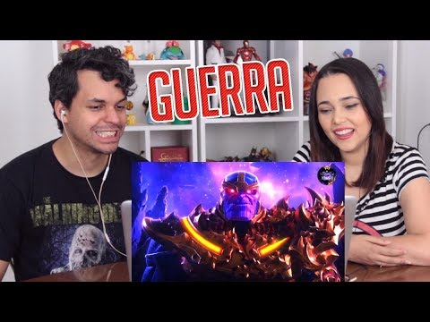 REACT Vingadores VS. Thanos | Duelo de Titãs (ESPECIAL VINGADORES: GUERRA INFINITA) ( 7 Minutoz)