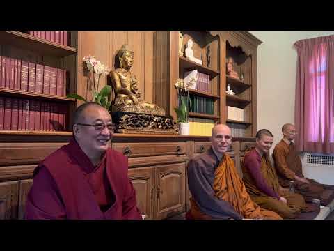 Arhat and Buddhas: Discussion between Khentrul Rinpoche & Theravadin Monks at Empty Cloud