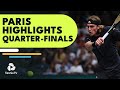 Alcaraz vs Rune in Clash of Teens; Djokovic, Tsitsipas Feature | Paris 2022 Quarter-Final Highlights