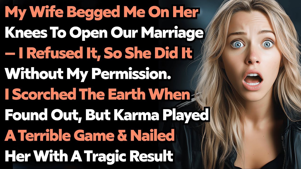 My Wife Offer Me to Open Our Marriage, So I Ghosted Her & Filed For Divorce Immediately. Reddit