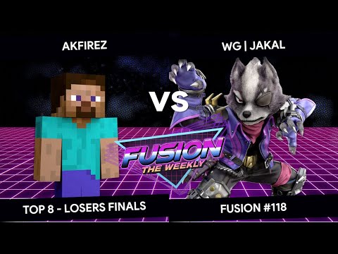 Fusion #118 - AKFirez (Steve) vs Jakal (Wolf) - Top 8 - Losers Finals