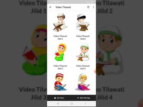 Tilawati Jilid 1-6 Lengkap Video