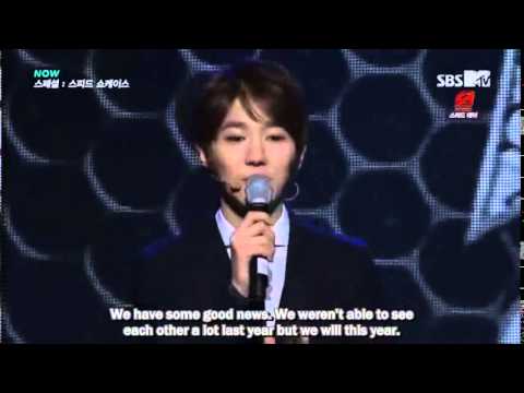 [ENG SUB] 140217 SPEED (스피드) Showcase - Talk Part 1/2