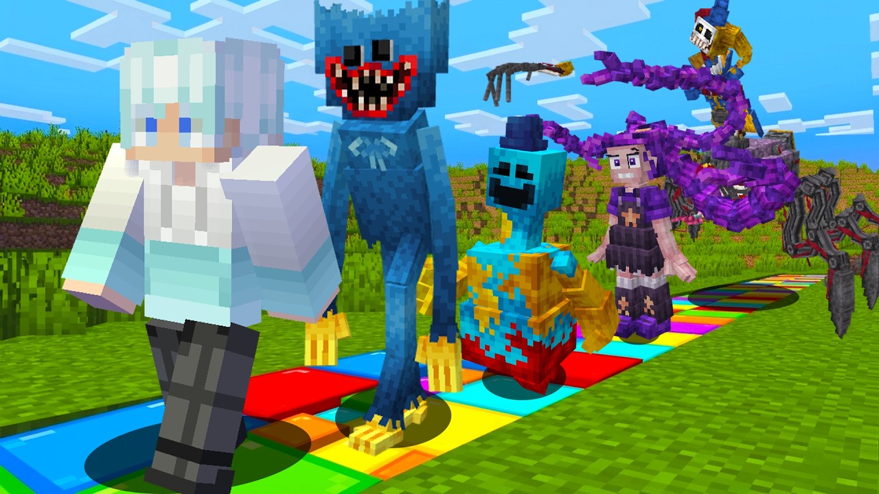 60秒ごとに"ポピープレイタイム"に変わる世界【マイクラ】