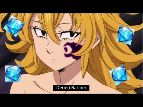 390 Diamonds! Derieri Banner Summons | Seven Deadly Sins: Grand Cross