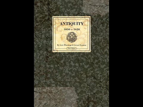 Antiquity Board Game Unboxing - Splotter - 4k